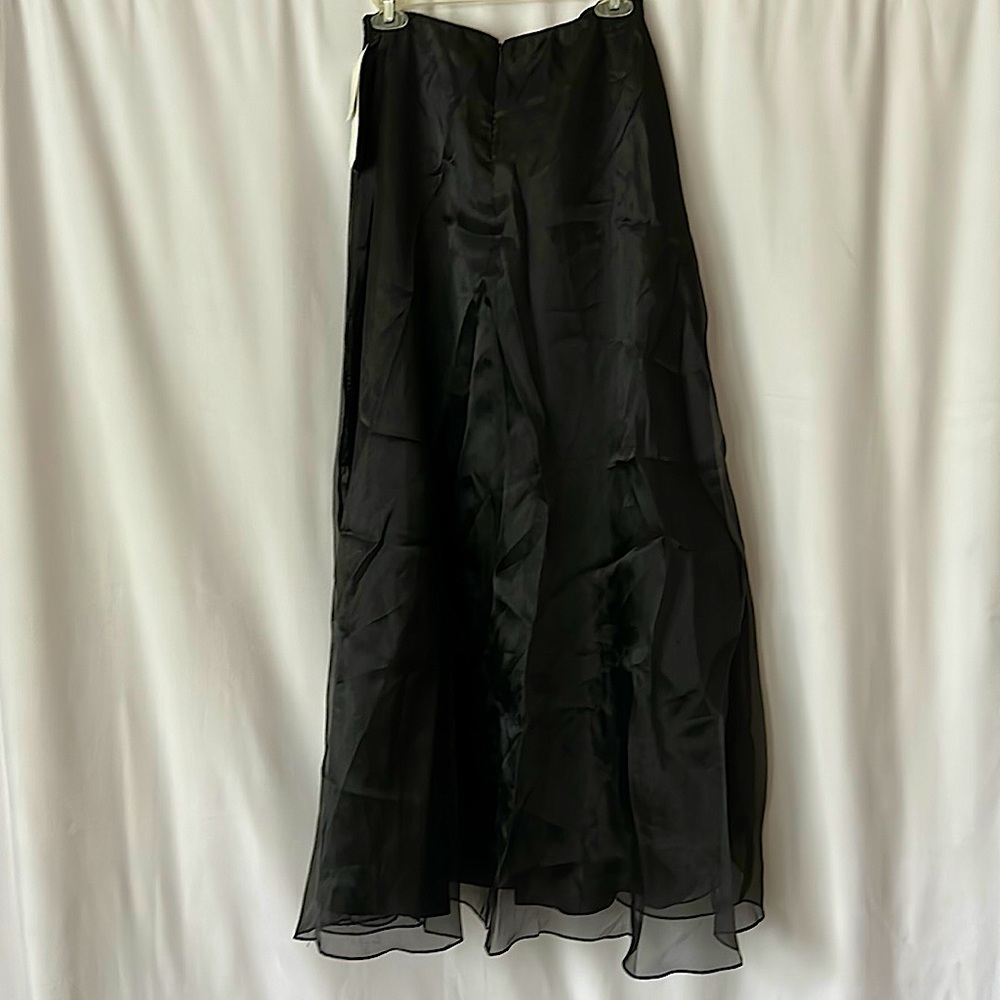 Alex Evenings NWT Elegant Long Black Skirt **Size S** - Picture 2 of 4